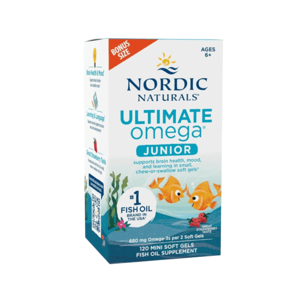 ULTIMATE OMEGA JUNIOR 680 MG x 120 SOFT - NORDIC NATURALS