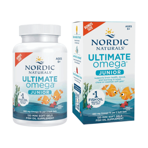 ULTIMATE OMEGA JUNIOR 680 MG x 120 SOFT - NORDIC NATURALS - Imagen 5
