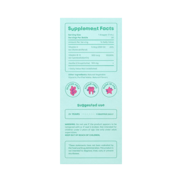 ZEOLITE x 30 ML - JOYSPRING - Imagen 2
