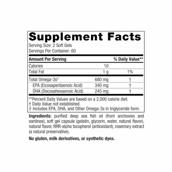 ULTIMATE OMEGA JUNIOR 680 MG x 120 SOFT - NORDIC NATURALS - Imagen 2