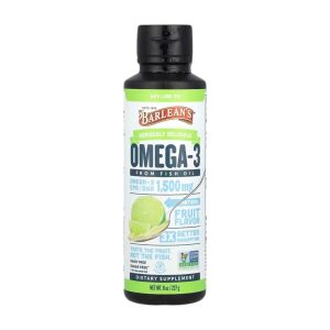 OMEGA-3 (Aceite de pescado) 1,500 MG x 227 ML - BARLEAN'S