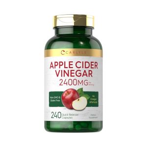 APPLE CIDER VINEGAR 2400 MG x 240 CAPS - CARLYLE