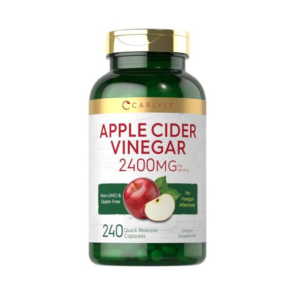 APPLE CIDER VINEGAR 2400 MG x 240 CAPS - CARLYLE