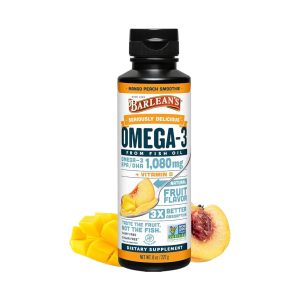 OMEGA-3 (Aceite de pescado) 1,080 MG x 227 ML - BARLEAN'S