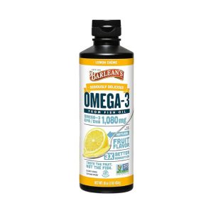 OMEGA-3 (Aceite de pescado) 1,080 MG x 227 ML - BARLEAN'S