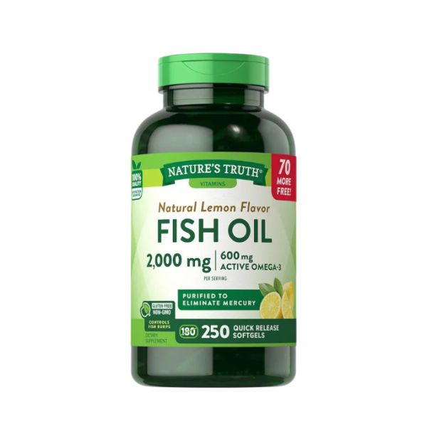 FISH OIL 2,000 MG x 250 SOFT - NATURE'S TRUTH