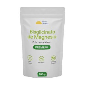 BISGLICINATO DE MAGNESIO (Bolsa) 200 gr - SMART BLENDS