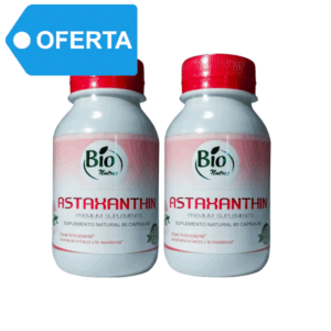 ASTAXANTINA 8 MG x 80 CAPS BIONUTREC - DUO
