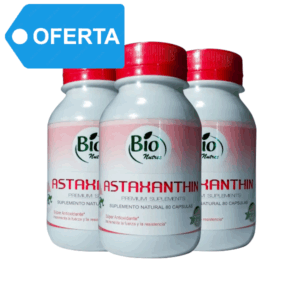 ASTAXANTINA 8 MG x 80 CAPS BIONUTREC - TRIPACK