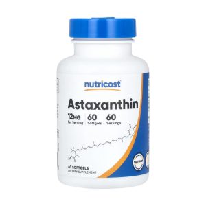 ASTAXANTHIN 12 MG x 60 CAPS - NUTRICOST