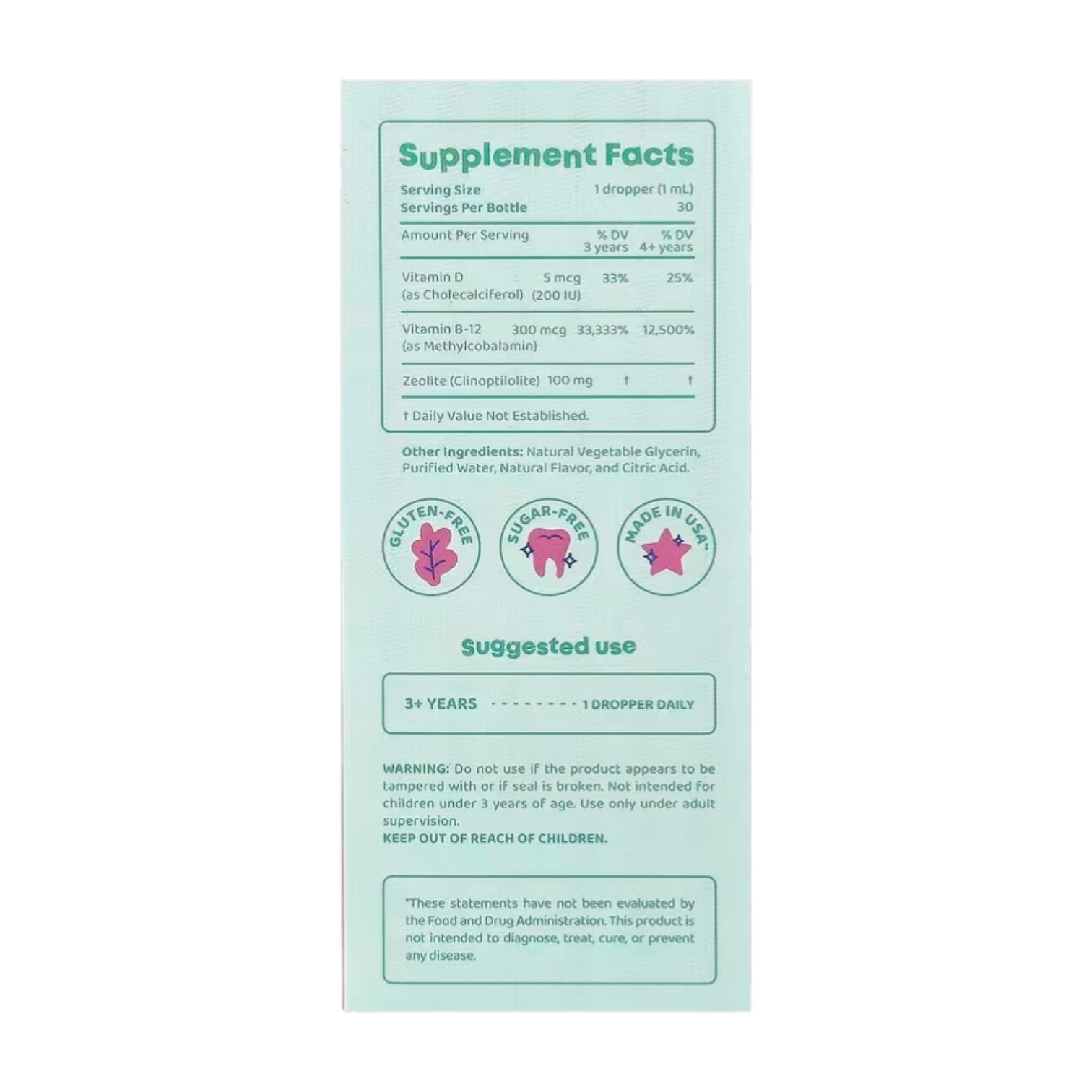 ZEOLITE x 30 ML - JOYSPRING - Imagen 3