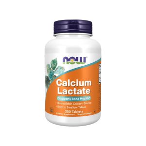 CALCIUM LACTATE 255 MG x 250 TABLETS - NOW