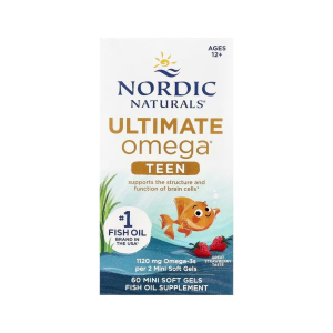 ULTIMATE OMEGA TEEN 1120 MG x 60 SOFT - NORDIC NATURALS
