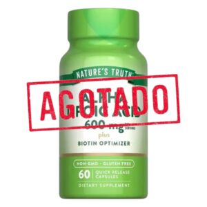 ALPHA LIPOIC ACID 600 MG x 60 CAPS - NATURE'S TRUTH