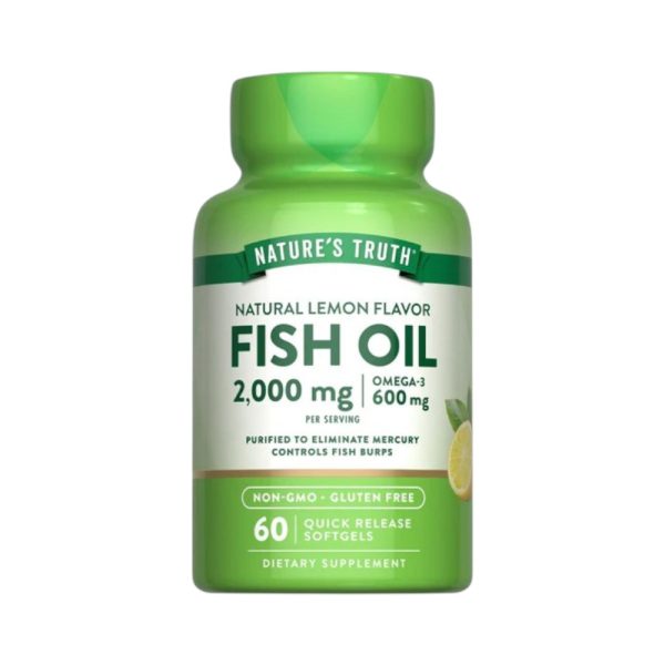 FISH OIL 2,000 MG x 60 SOFT - NATURE'S TRUTH