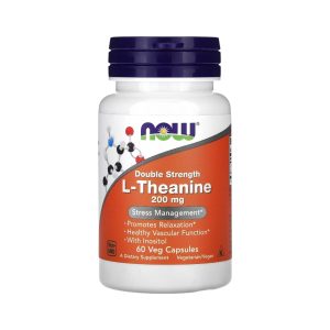 L-THEANINE 200 MG x 60 CAPS - NOW