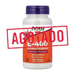 E-400 (con tocoferoles mixtos) 268 MG x 100 SOFT - NOW
