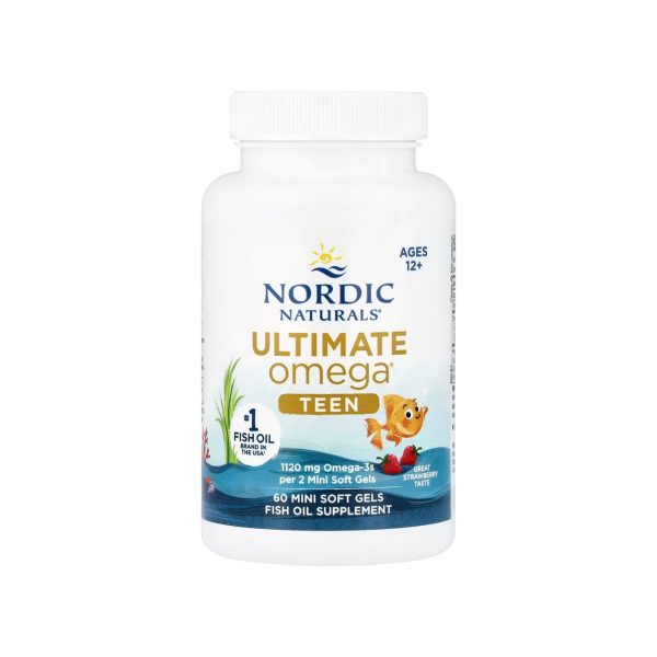 ULTIMATE OMEGA TEEN 1120 MG x 60 SOFT - NORDIC NATURALS - Imagen 3