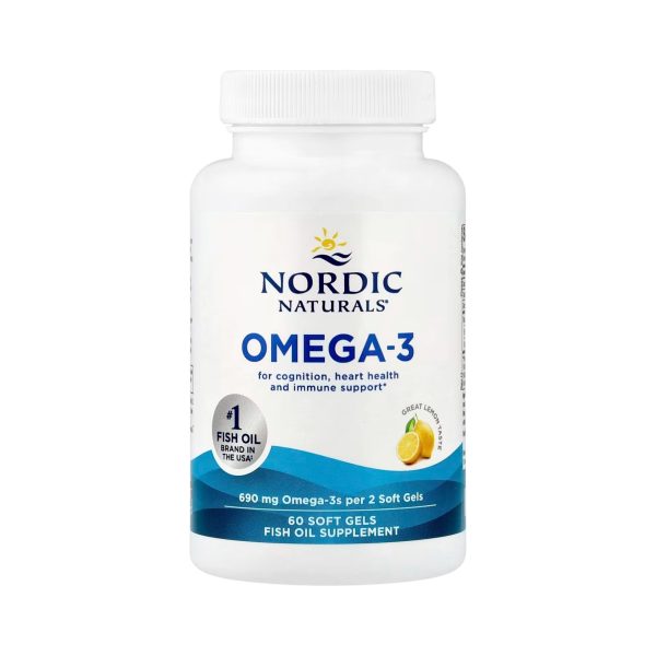 OMEGA-3 690 MG x 60 SOFT - NORDIC NATURALS - Imagen 3