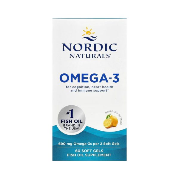 OMEGA-3 690 MG x 60 SOFT - NORDIC NATURALS