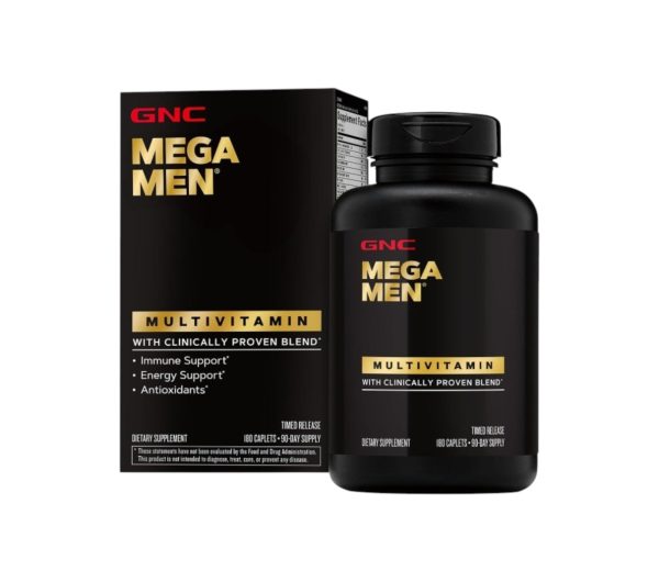 MEGA MEN 180 CAPS - GNC