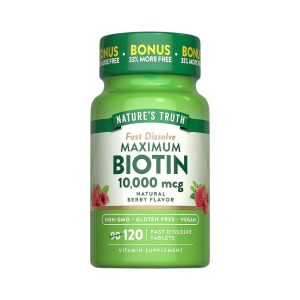 BIOTIN 10.000 MCG x 120 TABLETS - NATURE'S TRUTH