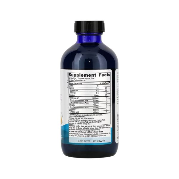 COMPLETE OMEGA 1270 MG x 237 ML - NORDIC NATLS - Imagen 2
