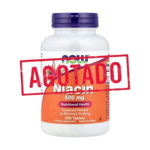 NIACIN 500 MG x 250 CAPS - NOW
