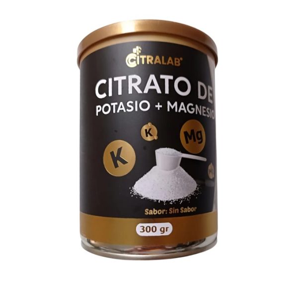 CITRATO DE POTASIO + MAGNESIO x 300 gr - CITRALAB