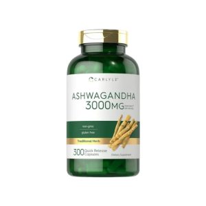 ASHWAGANDHA 3000 MG x 300 CAPS) - CARLYLE