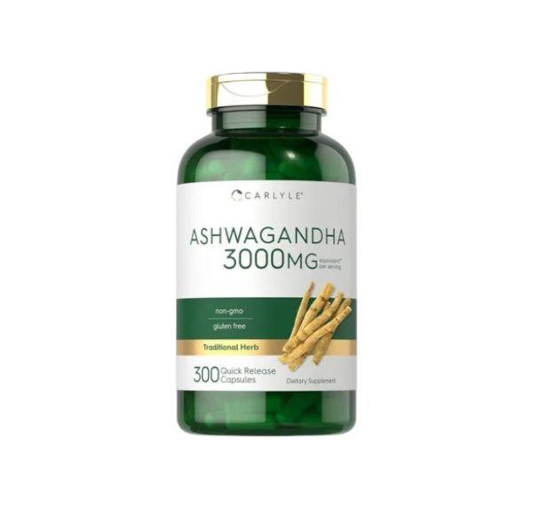 ASHWAGANDHA 3000 MG x 300 CAPS) - CARLYLE