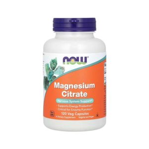 MAGNESIUM CITRATE 400 MG x 120 CAPS - NOW