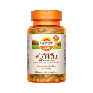 MILK THISTLE (Cardo mariano) 240 MG x 60 CAPS - SUNDOWN
