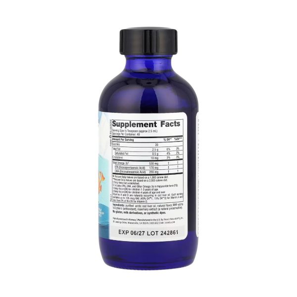 CHILDREN'S DHA (OMEGA) 530MG x 119ML - NORDIC NATURALS - Imagen 2