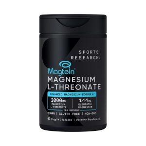 MAGNESIUM L-THREONATE 2000 MG x 87 CAPS - SPORTS RESEARCH