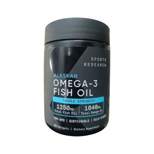 OMEGA-3 FISH OIL 1250 MG x 60 SOFT - SPORTS RESEARCH