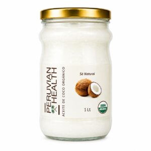 ACEITE DE COCO ORGANICO 1 Lt. - PERUVIAN HEALTH