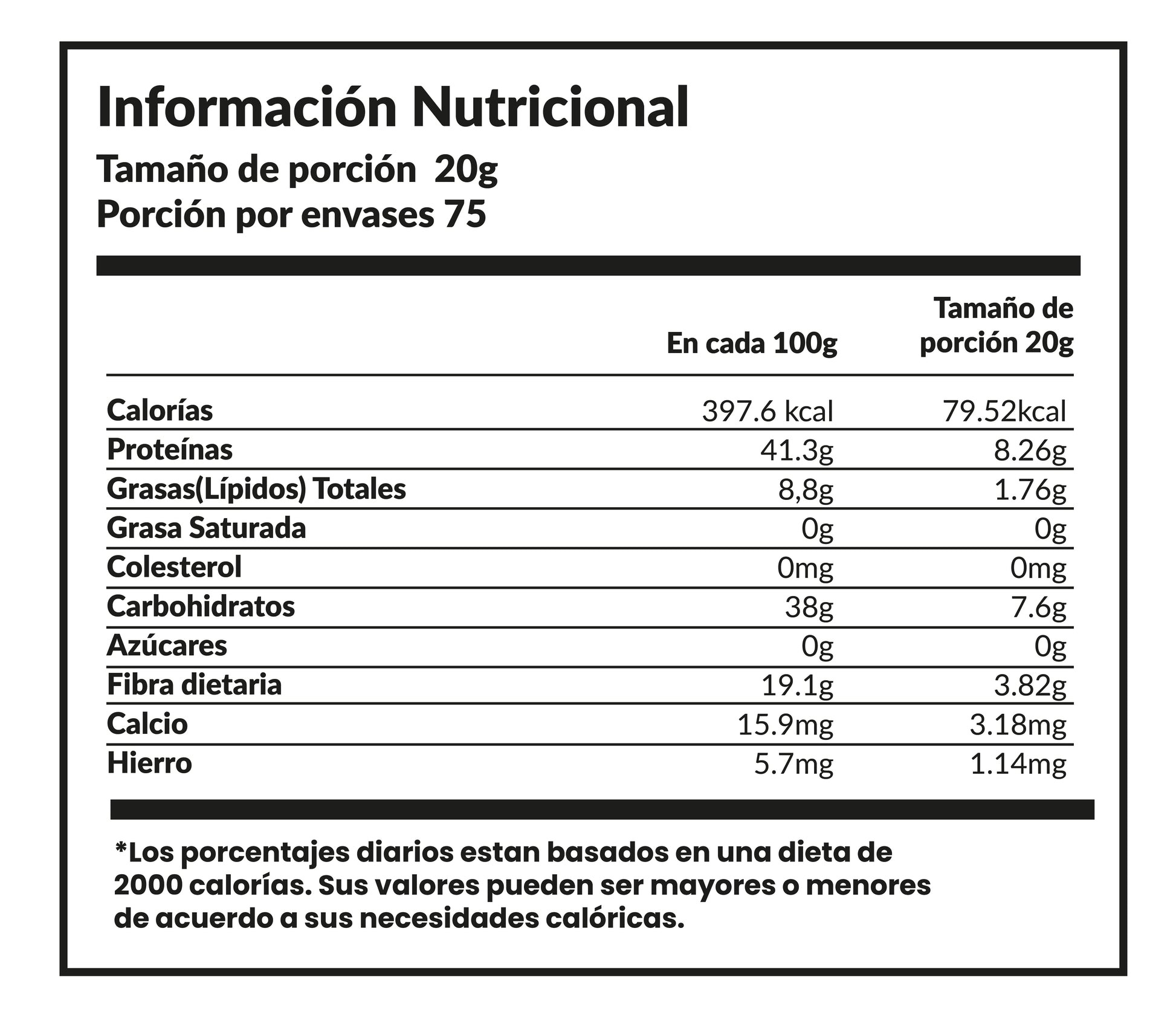 TARWI con Cacao Chocolate 1.5 KG (POTE) - SMART BLENDS - Imagen 2