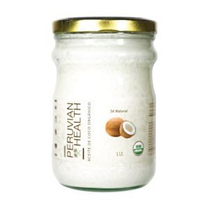 ACEITE DE COCO ORGANICO 1 Lt. - PERUVIAN HEALTH