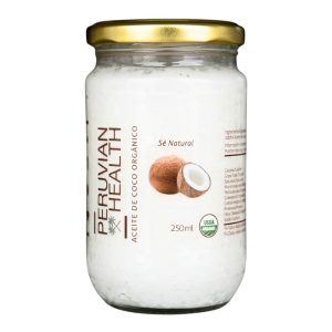 ACEITE DE COCO ORGANICO 250 ML - PERUVIAN HEALTH