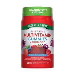 MUTIVITAMIN GUMMIES + PROBIOTIC 60 GUMMIES - NATURE'S TRUTH