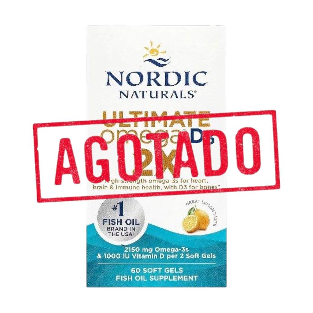 ULTIMATE omega-(vitamina D3) 2X de 2150 MG x 60 CAPS - NORDIC NATURALS