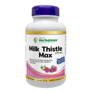 MILK THISTLE MAX 1370 MG x 100 SOFT - HERBALMAX