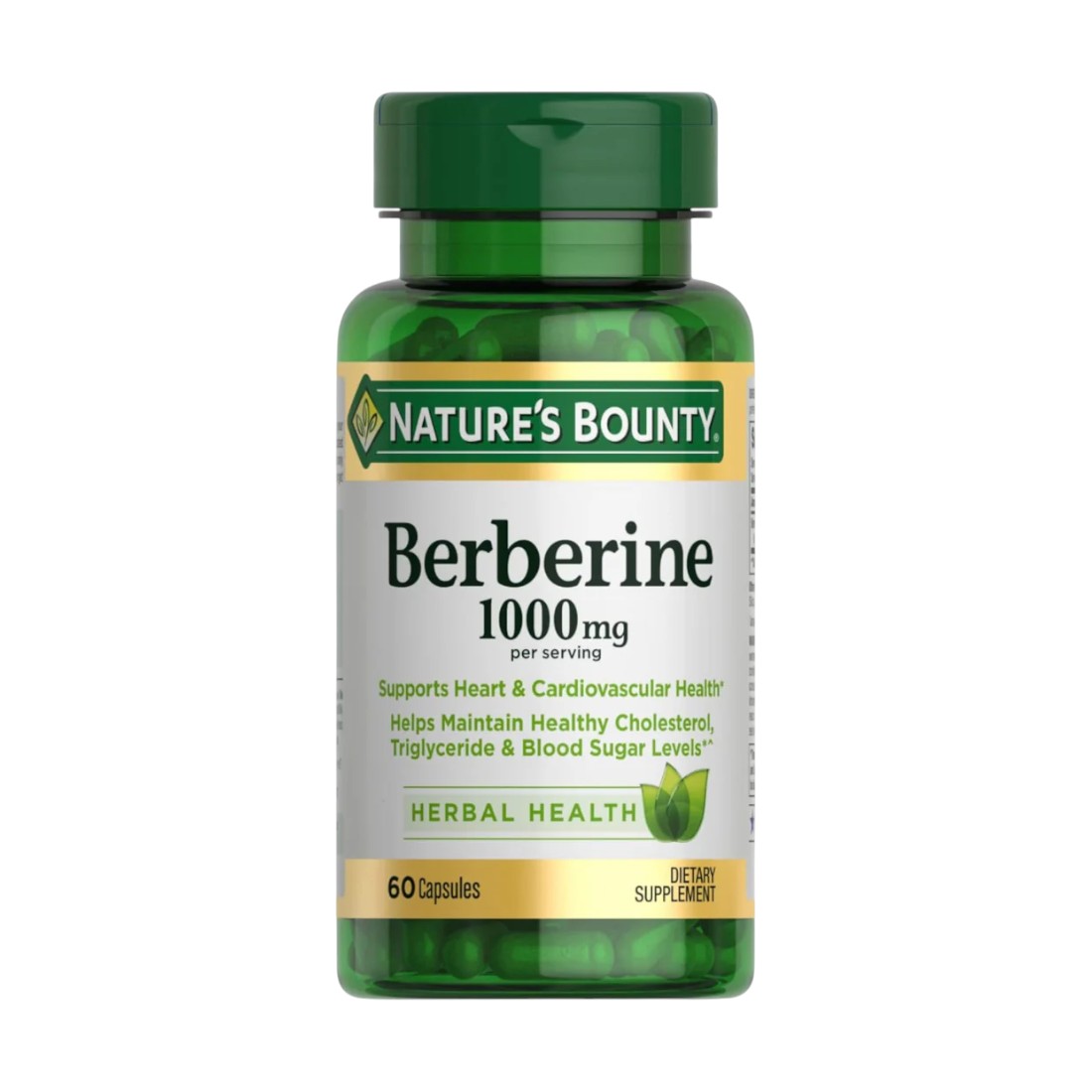 BERBERINE 1000 MG x 60 SOFT - NATURE'S BOUNTY