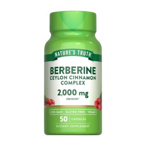 BERBERINE 2000 MG x 50 CAPS - NATURE'S TRUTH