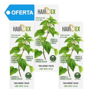 TRIPACK (3) HAIR EX 125 ML