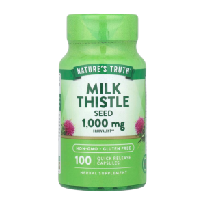 MILK THISTLE SEED 1,000 MG x 100 CAPS - NATURE'S TRUTH