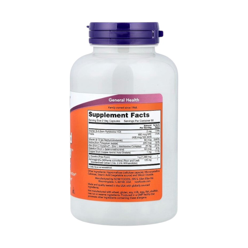 THYROID ENERGY (Energía Tiroidea) 180 CAPS - NOW - Imagen 2