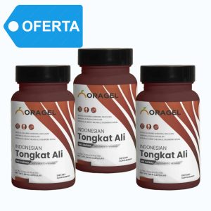 TRIPACK (3) - INDONESIAN TONGKAT ALI 600 MG x 80 SOFT - ORAGEL