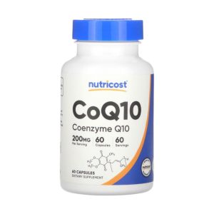 COQ10 (Coenzima Q10) 200 MG x 60 CAPS - NUTRICOST
